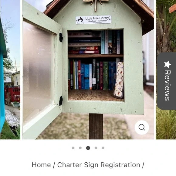 Little Free Library charter signs Bundle LOT - Picture 7 of 8